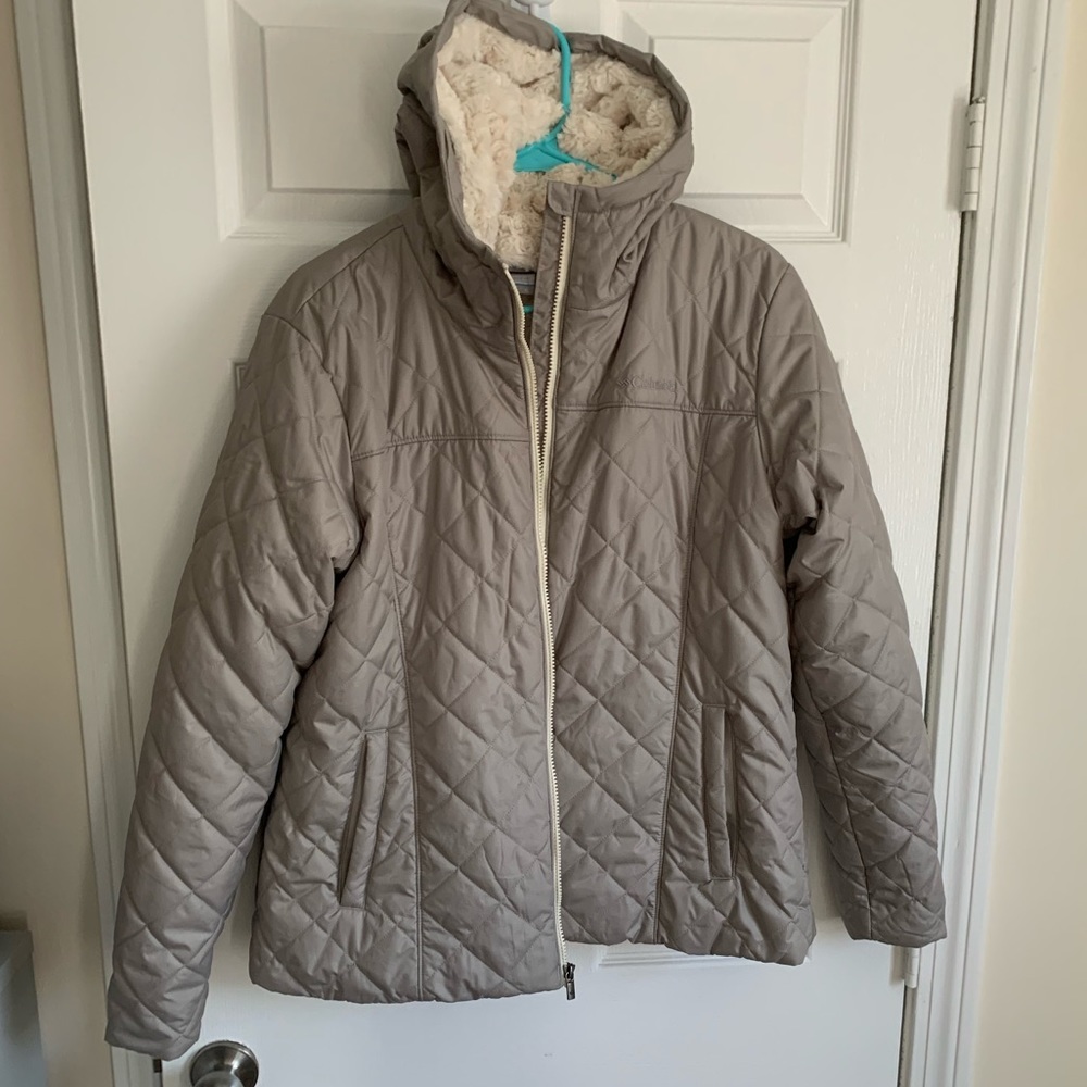 Columbia Copper Crest Sherpa Jacket Size XL